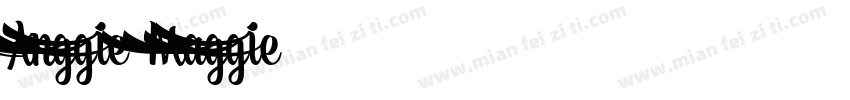 Anggie Maggie字体转换